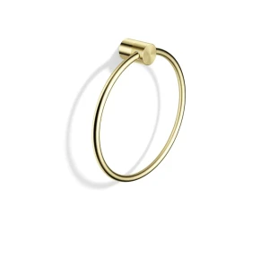 Stella MEGAN Wieszak na ręcznik złoty champagne szczotkowany 13.140-GCB