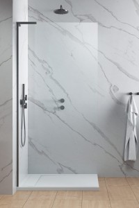 Radaway Modo SL Brushed Gunmetal II kabina 100 lewa Walk-in 10319104-92-01L, kolor metaliczny szczotkowany. Przesyłka gratis!