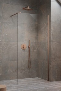 Radaway Modo SL Brushed Copper II kabina 60 prawe Walk-in 10319064-93-01R, kolor miedź szczotkowana. Przesyłka gratis!