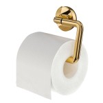 *Tiger Cooper Wieszak na papier toaletowy bez pokrywy 800552 złoto połysk