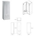 Bemeta Szczotka wc, stal nierdzewna, mat 101013175.png