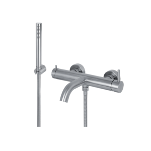 Vema Tiber Steel Bateria wannowa kompletna stal nierdzewna V17086