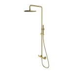 Omnires Y1244MBSB Y system prysznicowy natynkowy, mosiądz szczotkowany