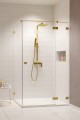 Radaway Essenza Pro KDJ Brushed Gold