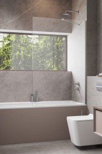  Radaway Modo New Brushed Nickel PNJ 700x1500mm parawan nawannowy jednoczęściowy, szkło przejrzyste. Dostawa gratis! 10006070-91-01