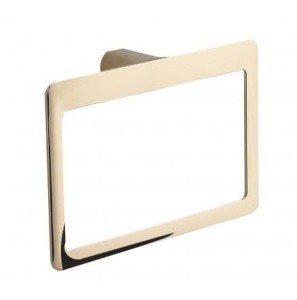 GEDY PI7087 PIRENEI wieszak na ręcznik okrągły kolor złoty