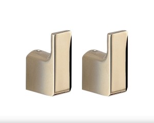 GEDY PIRENEI haczyki na ręcznik 2szt kolor złoty