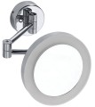 BEMETA 116101772 Lustro kosmetyczne z oświetleniem LED, ø 200 mm na wysięgniku