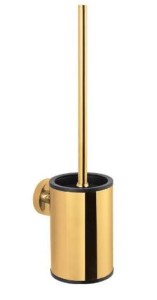 Stella Szczotka WC niska wisząca / złoty połysk 07.433-G