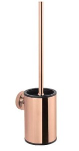 Stella Szczotka WC niska wisząca / różowy złoty połysk 07.433-RG 