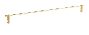 Reling 40 do półki szklanej 07.80150 / złoty połysk (07.80440-G)