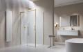 Radaway IDEA KDJ brushed Gold kabina prysznicowa