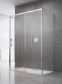 Radaway Idea KDJ+S kabina przyścienna z drzwiami przesuwnymi 150cm prawe, chrom, 10116150-01-01R+S1+S2