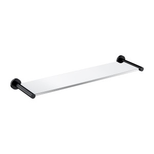 Omnires MP60930BL MODERN PROJECT półka szklana czarny mat