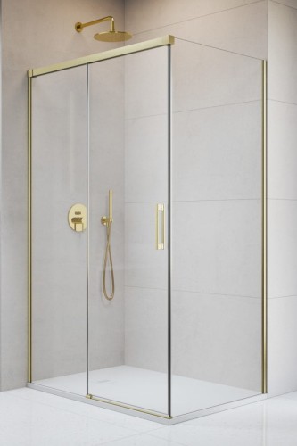 Radaway Idea 8 KDJ Brushed Gold kabina prysznicowa
