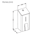 Stella 17.040-SB Dozownik do mydła w płynie (seria R10) / stal nierdzewna mat.png