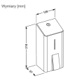 Stella 17.040A-W Dozownik R1 do mydła w płynie 0,8 biały mat .png