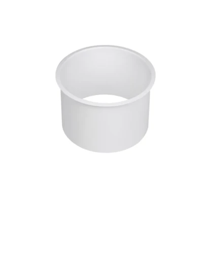 Stella Kołnierz kosza nablatowy okrągły Ø163 BIAŁY MAT 20.540-W
