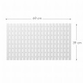 Sealskin 800649 Nora – Antypoślizgowa Mata do Wanny 39x69 cm, Biała.jpg