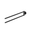 Orion Towel rail with 2 arms Black Tiger 800658.jpg