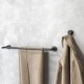 Orion Towel rail double 60 cm Black Tiger 800657.jpg