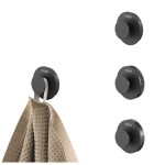 Orion Towel hook small Black Tiger 800661