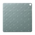87Sealskin 800622 Ribb Mata antypoślizgowa z czarnym haczykiem 55x55 cm Zielona