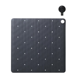 Sealskin 800621 Ribb Mata antypoślizgowa z czarnym haczykiem 55x55 cm Antracytowa
