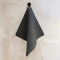 Sealskin 800621 Ribb Mata antypoślizgowa z czarnym haczykiem 55x55 cm Antracytowa