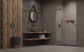 Radaway Essenza Pro DWJ Brushed GunMetal
