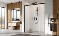 Radaway IDEA 8 DWD Black drzwi prysznicowe