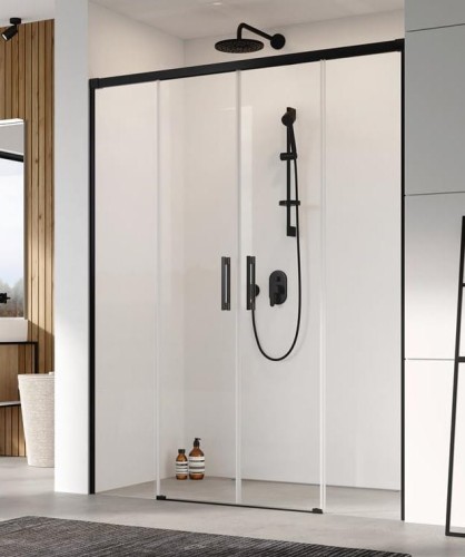 Radaway IDEA 8 DWD Black drzwi prysznicowe