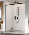 Radaway IDEA 8 DWD Black drzwi prysznicowe