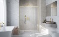 Radaway IDEA 8 DWD Brushed Gold drzwi prysznicowe