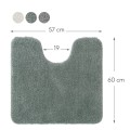 Sealskin Cosima Dywanik toaletowy 57x60 cm Poliester 100% recykling Zielony 800634