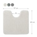 Sealskin Cosima Dywanik toaletowy 57x60 cm Poliester 100% recykling Złamana biel 800635