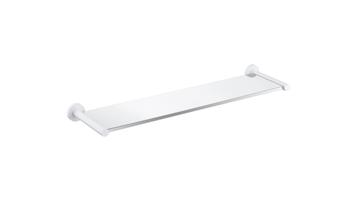 Omnires MP60930WM MODERN PROJECT półka szklana biały mat