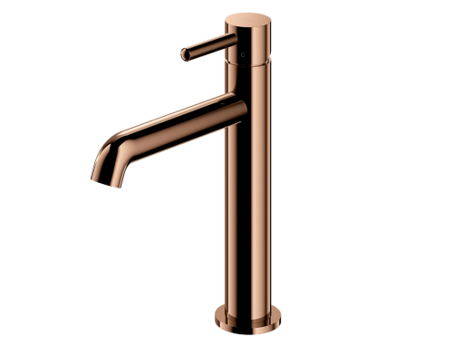 Omnires Y bateria umywalkowa wysoka Y1212CCP miedź połysk