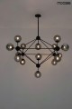 MOOSEE lampa wisząca ASTRIFERO 15 czarna MSE010100179