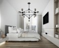 MOOSEE lampa wisząca ASTRIFERO 15 czarna MSE010100179