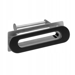 *BEMETA 134103010 uchwyt na papier toaletowy do zabudowy front czarny