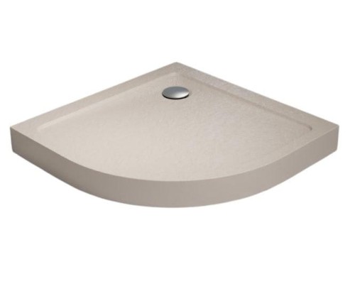 Radaway Doros A Compact 90x90 Stone kaszmirowy brodzik półokrągły SDRA9090-05-84S.jpg