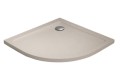 Radaway Doros A 900x900x45 Stone kaszmirowy brodzik półokrągły płytki SDRA9090-01-84S.jpg