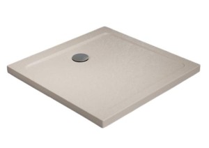 Radaway Doros C Stone kaszmirowy 900x900x45 brodzik kwadratowy do montażu na posadzce SDRC9090-01-84S