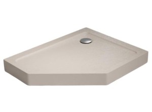 Radaway DOROS PT E Compact 100x90 prawy brodzik pięciokątny kaszmirowy SDRPTP1090-05-84SR