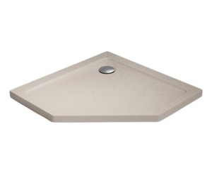 Radaway DOROS PT 900x900x50 STONE kaszmirowy brodzik pięciokątny SDRPT9090-01-84S