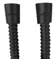 SAPHO POWERFLEX wąż prysznicowy metalowy, 100cm, czarny mat FLEX100B.jpg