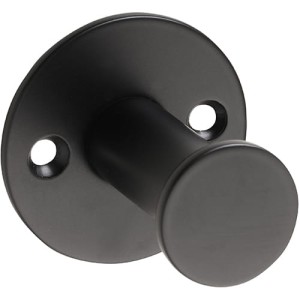 BEMETA EASY01: Pojedynczy wieszak na szlafrok, czarny 164106360