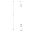 SAPHO SOFTFLEX wąż prysznicowy 120cm, metaliczny Gun metal .png