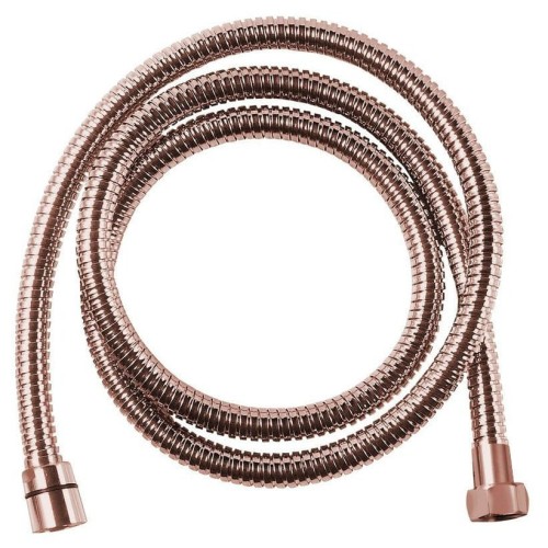 SAPHO POWERFLEX wąż prysznicowy metalowy, 150cm, różowe złoto FLE10RZL.jpg